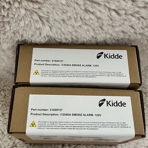 Kidd Smoke Alarm Replacement Pack - White